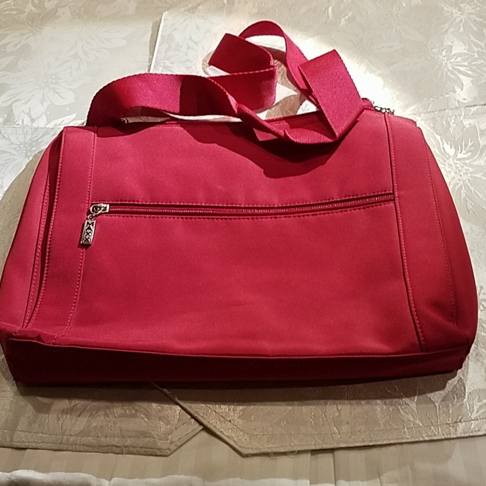 THE MAXX red satchel purse